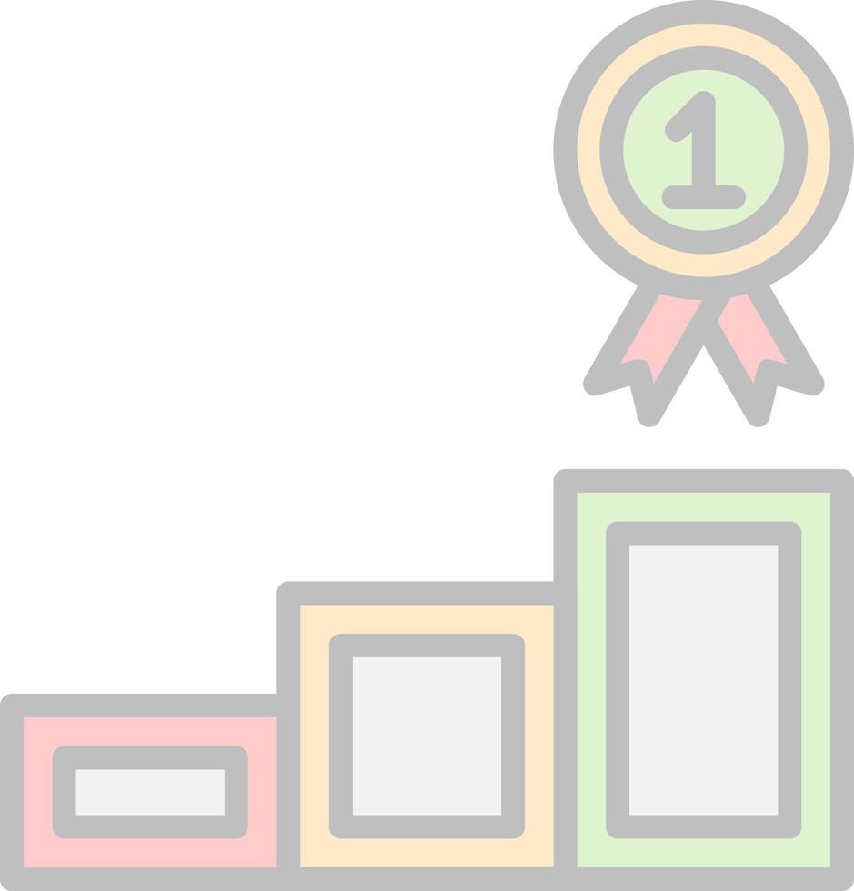 1st Place Vector Icon Design