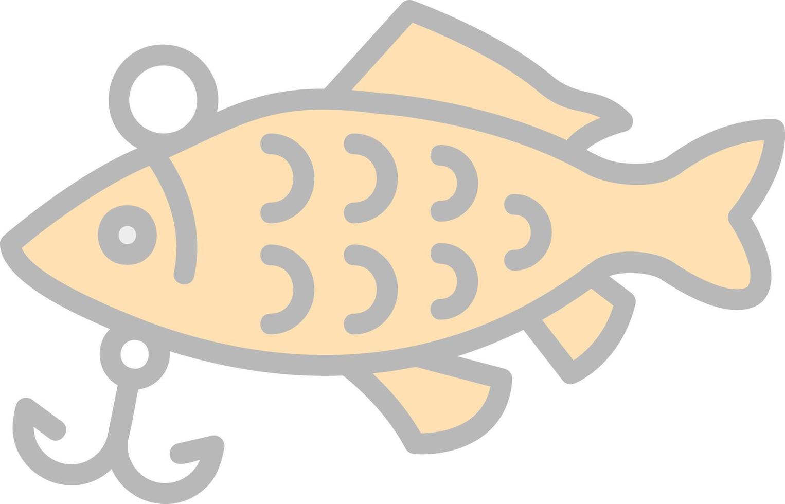 Fishing Baits Vector Icon Design