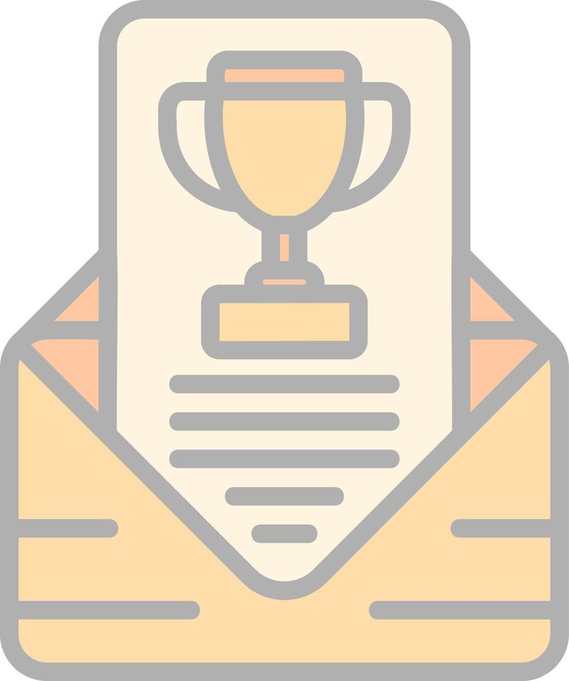 Nomination Vector Icon Design