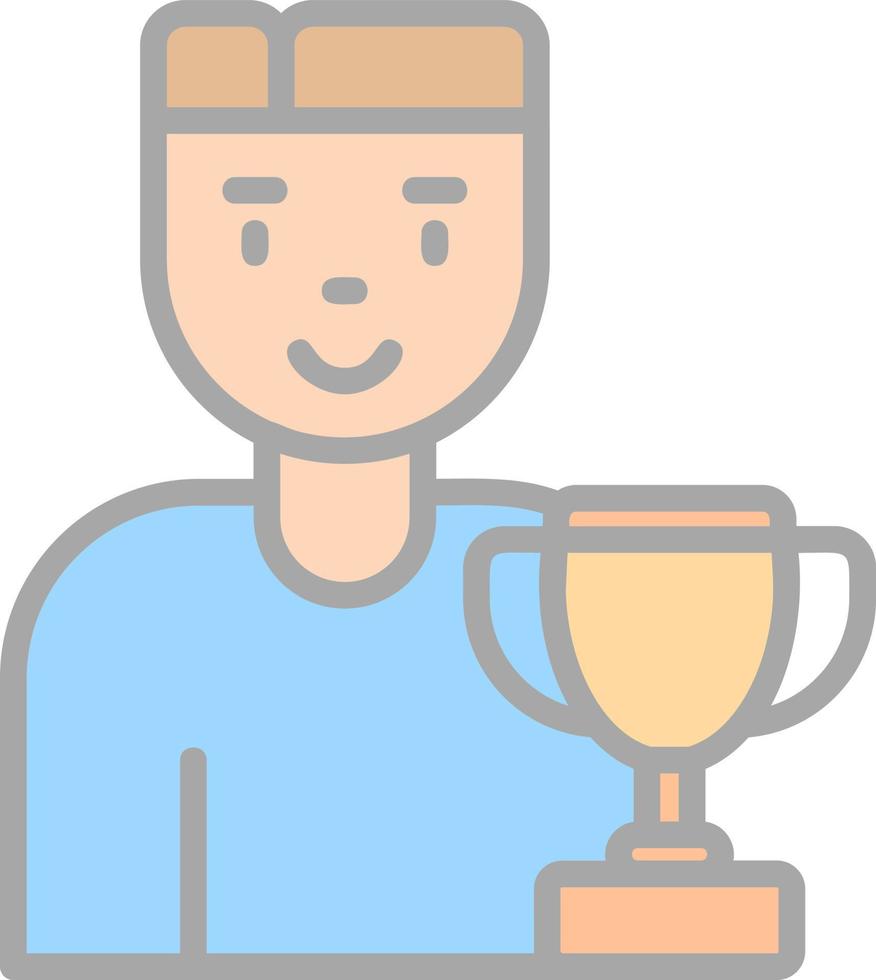 Winner Vector Icon Design