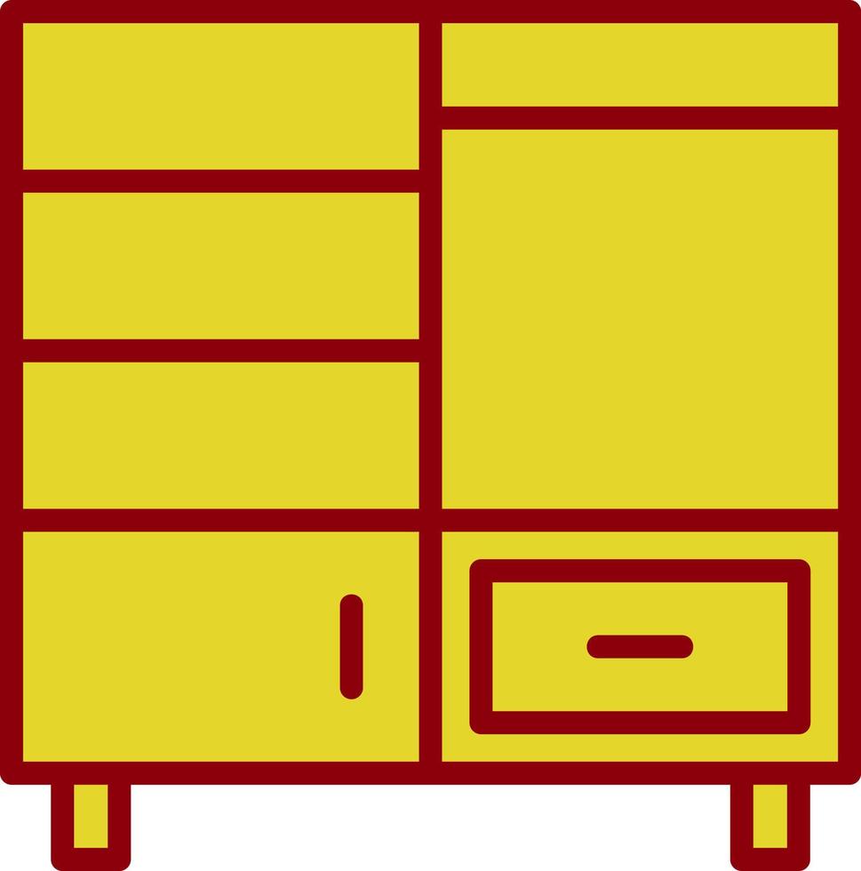 Wardrobe Vector Icon Design