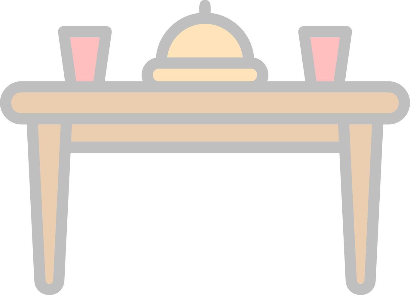 Table Vector Icon Design