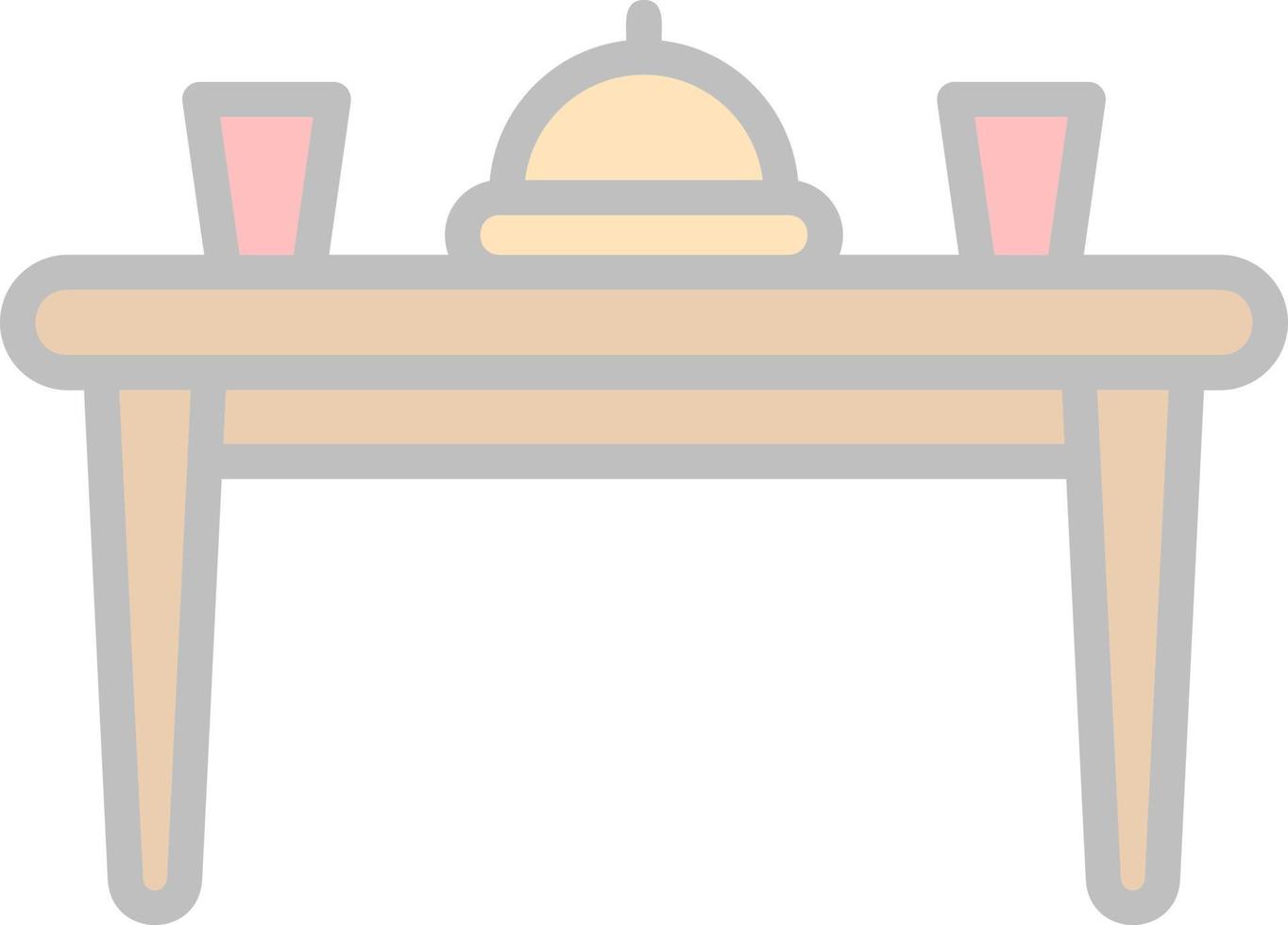 Table Vector Icon Design