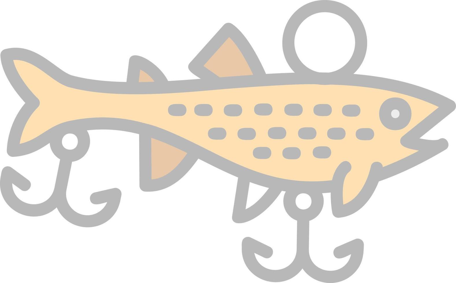 Fishing Baits Vector Icon Design