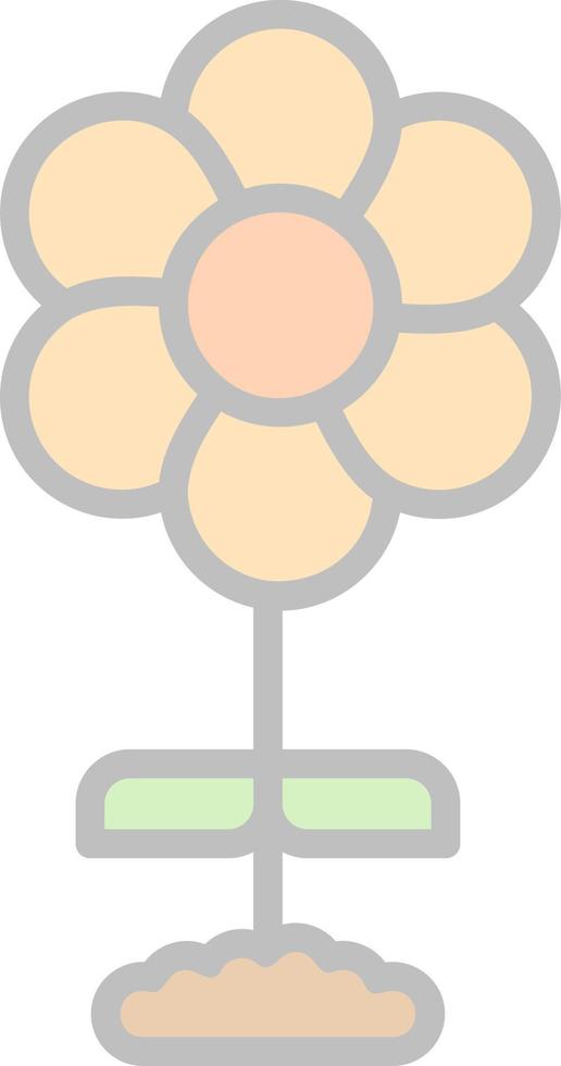 Flower Vector Icon Design