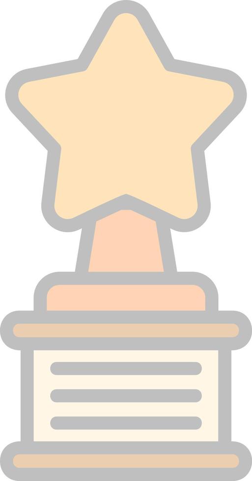 Award Vector Icon Design