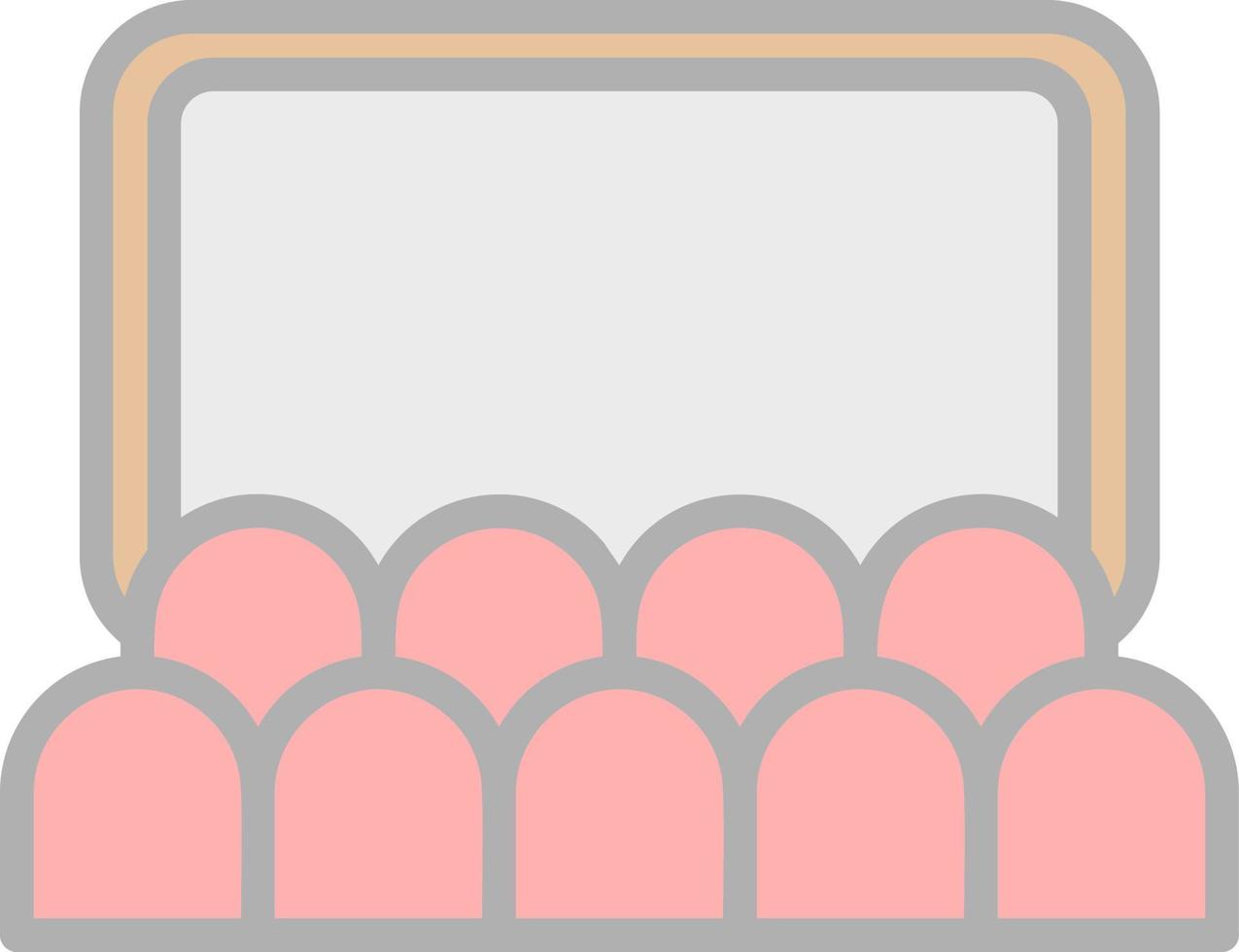 Auditorium Vector Icon Design
