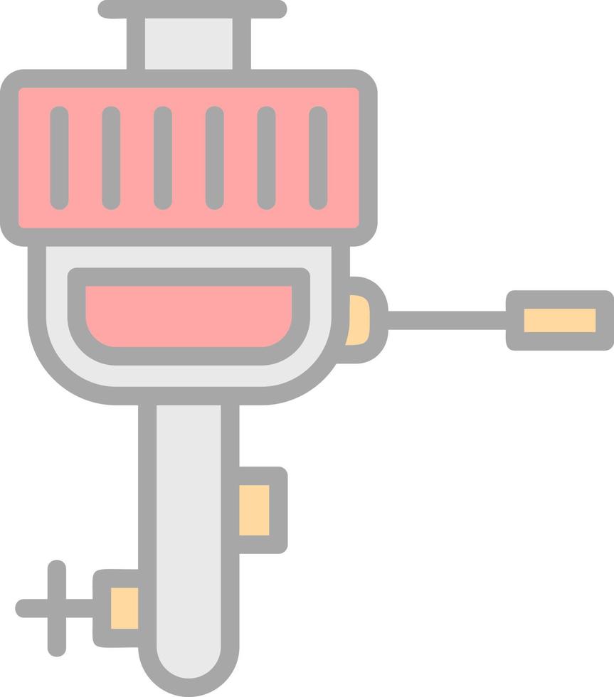 Boat Engine Vector Icon Design