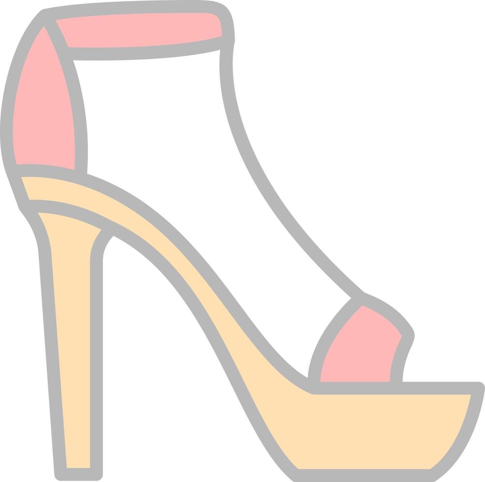 Heel Vector Icon Design