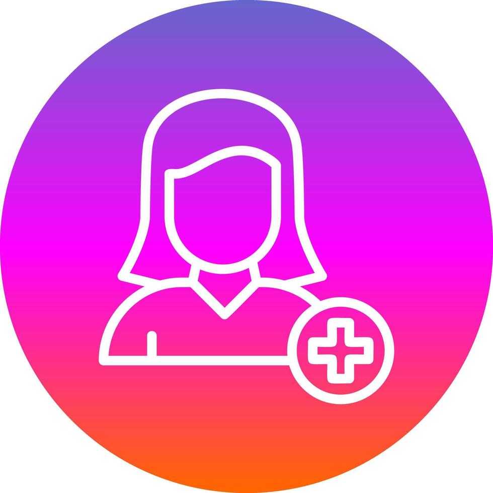 Patient Vector Icon Design