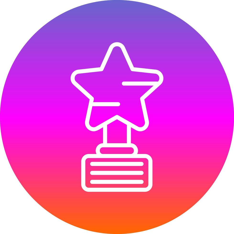 Award Vector Icon Design