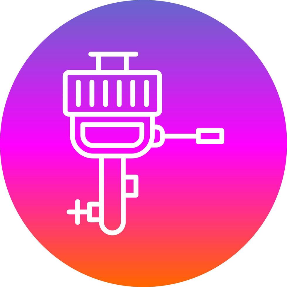 Boat Engine Vector Icon Design