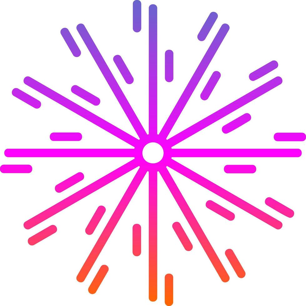 Fireworks Vector Icon Design
