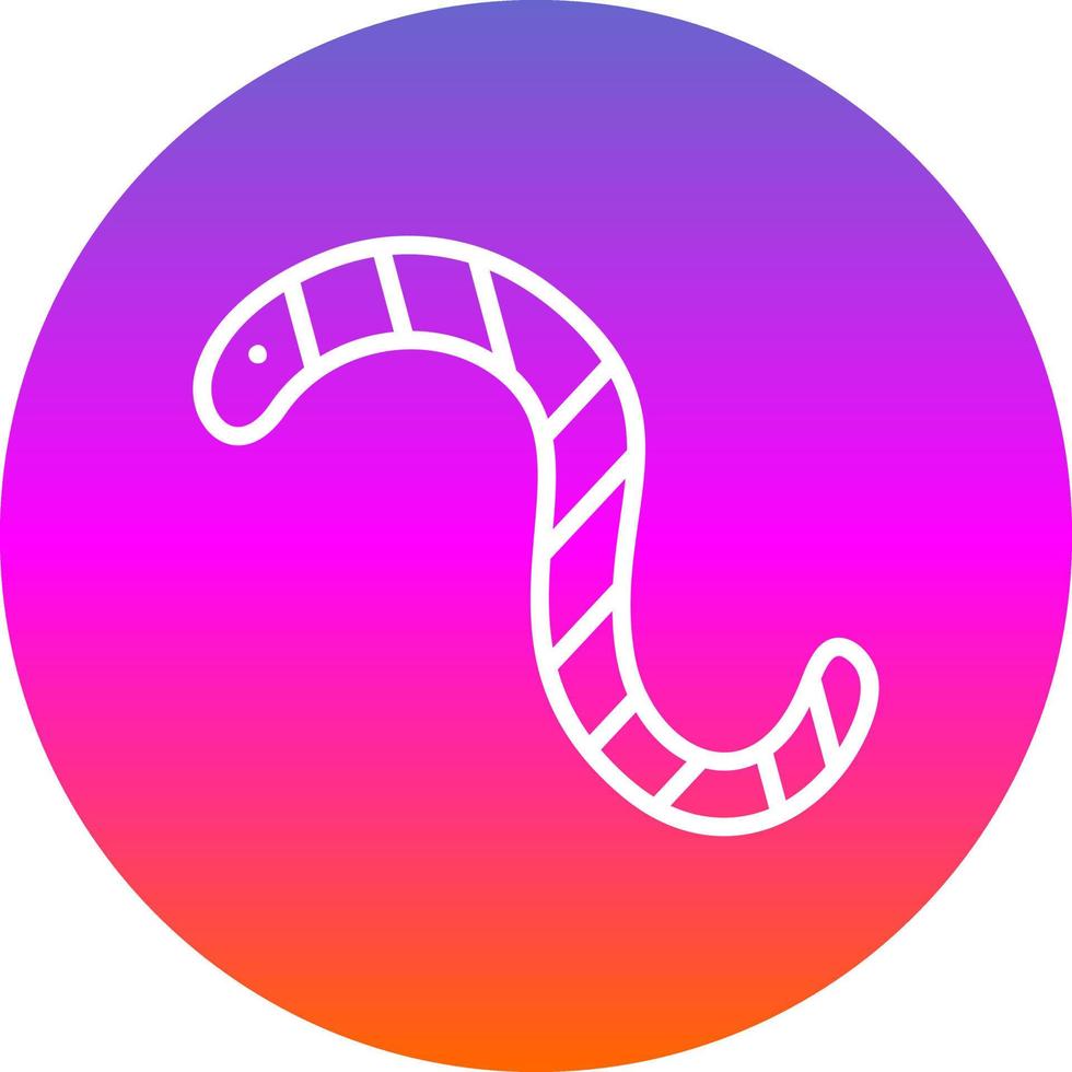 Worms Vector Icon Design