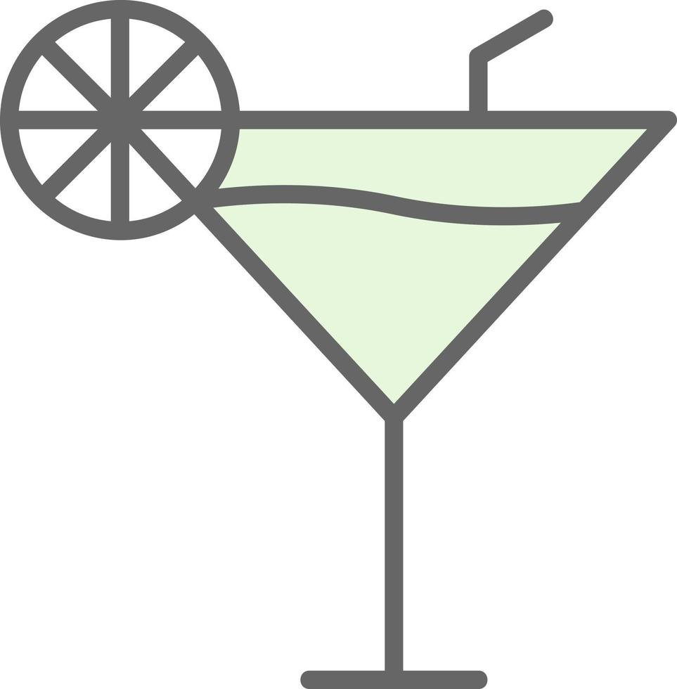 Cocktail Vector Icon Design