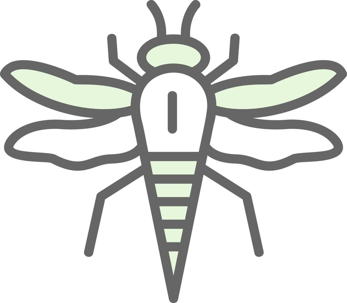 Dragonfly Vector Icon Design