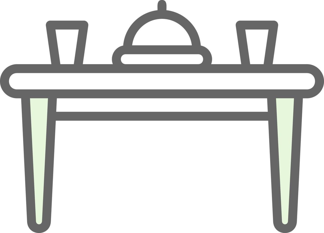 diseño de icono de vector de mesa