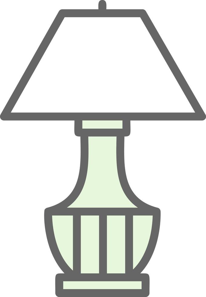 Lamp Vector Icon Design