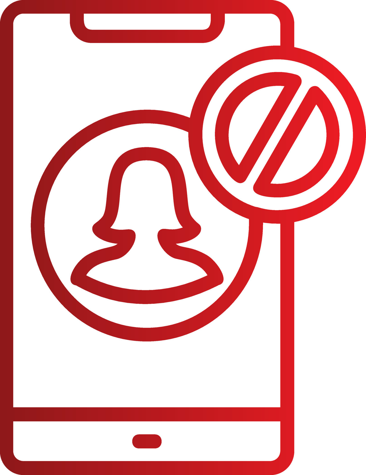 Blocked Vector Icon 17010890 Vector Art at Vecteezy