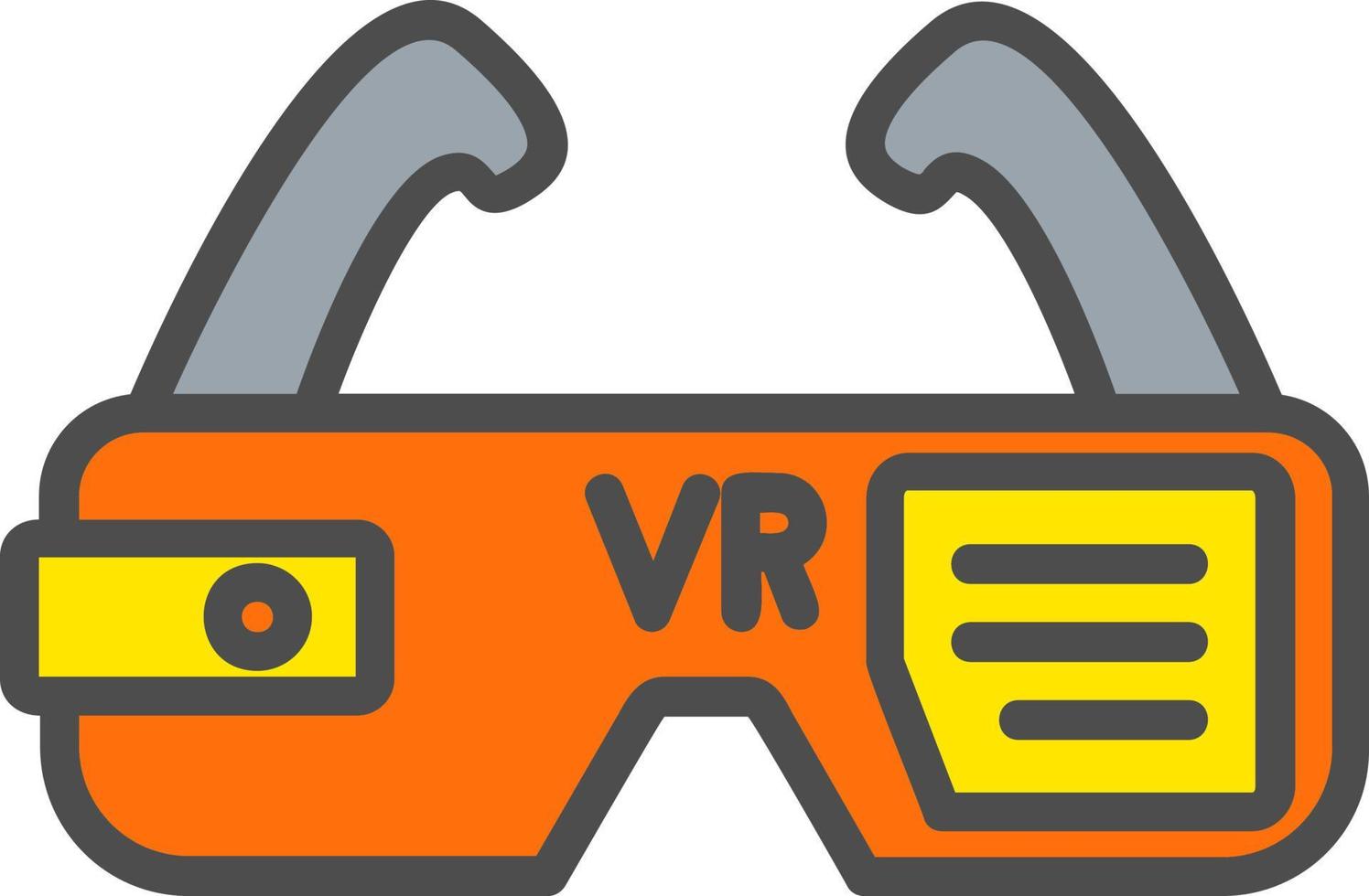 Ar Glasses  Vector Icon