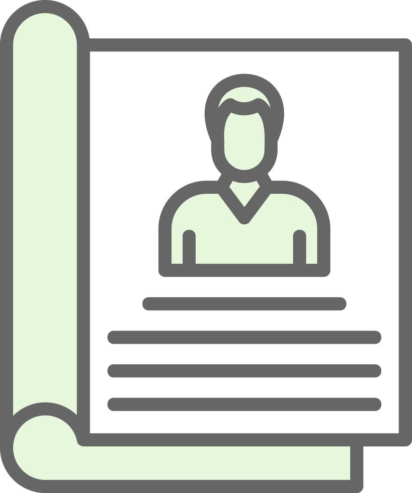 Magazine Vector Icon Design