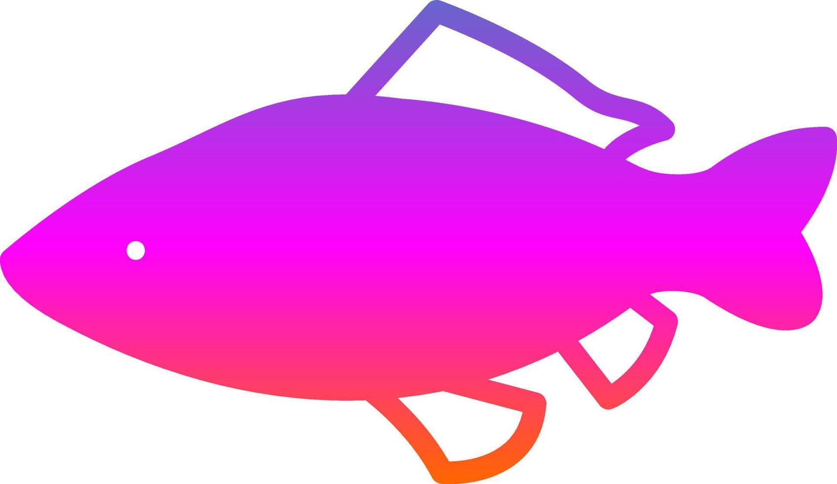 Carp Vector Icon Design