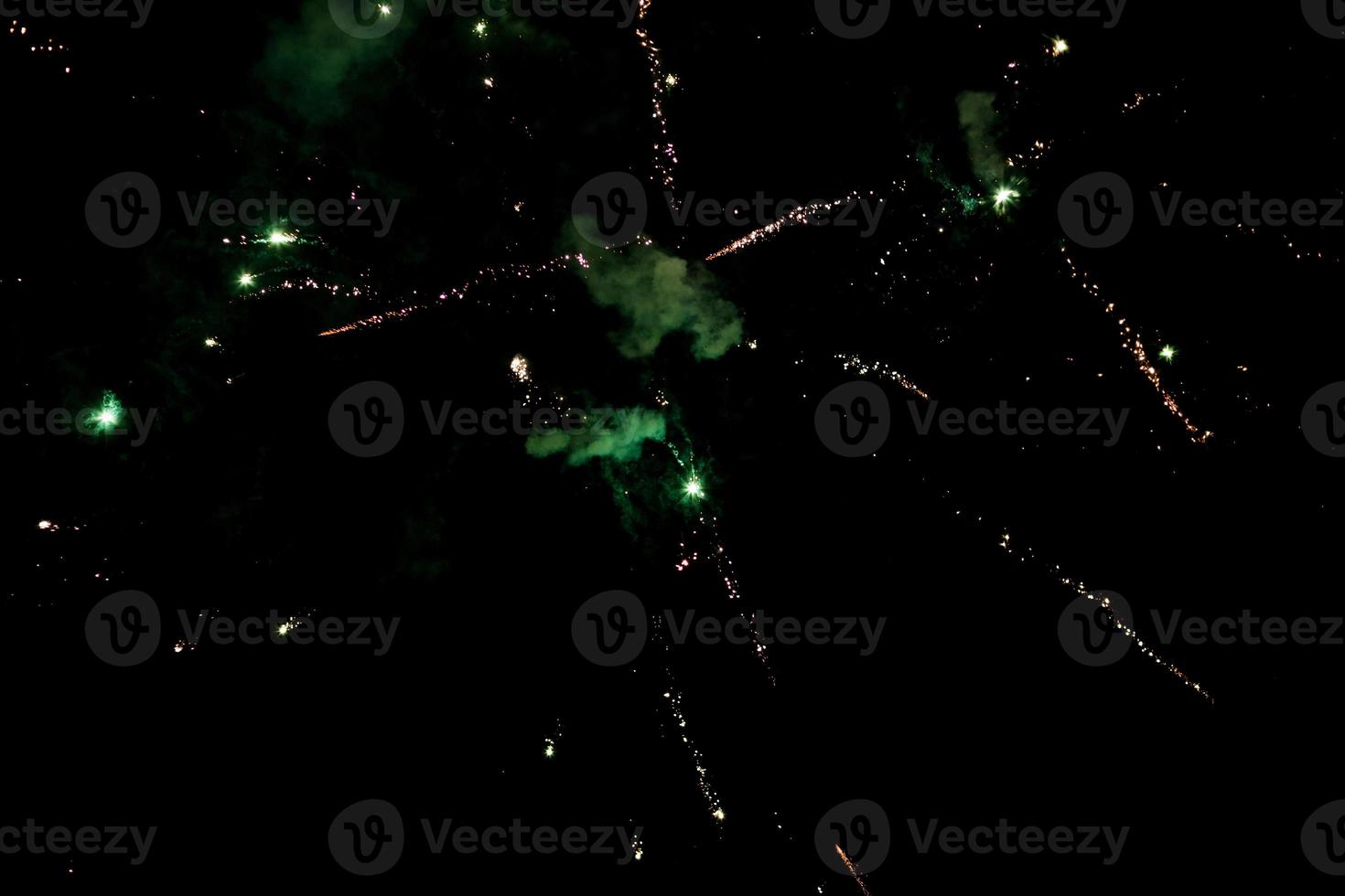 colorful  fireworks in sky photo