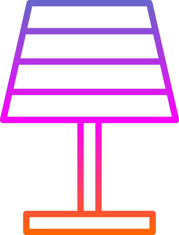 diseño de icono de vector de lámpara
