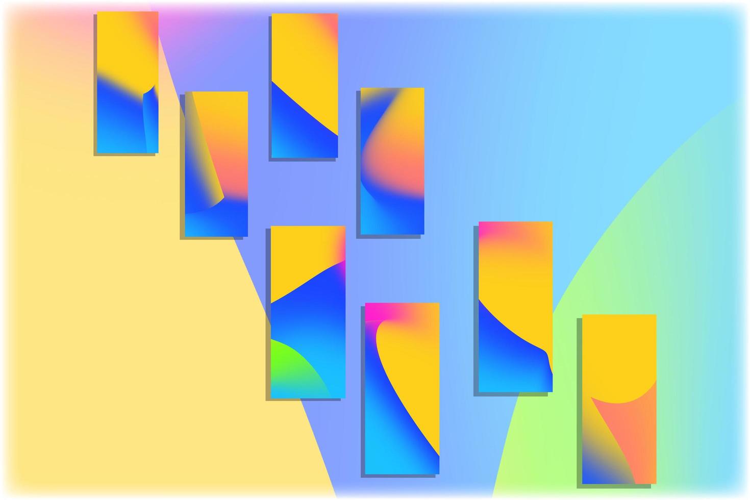 Abstract backgrounds with a gradient and a smooth transition of colors. photo