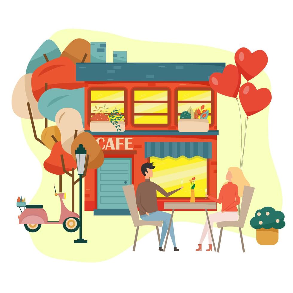 Romantic Postcard Love Date Valentine s Day 17012738 Vector Art At romantic-postcard-love-date-valentine-s-day-17012738-vector-art-at