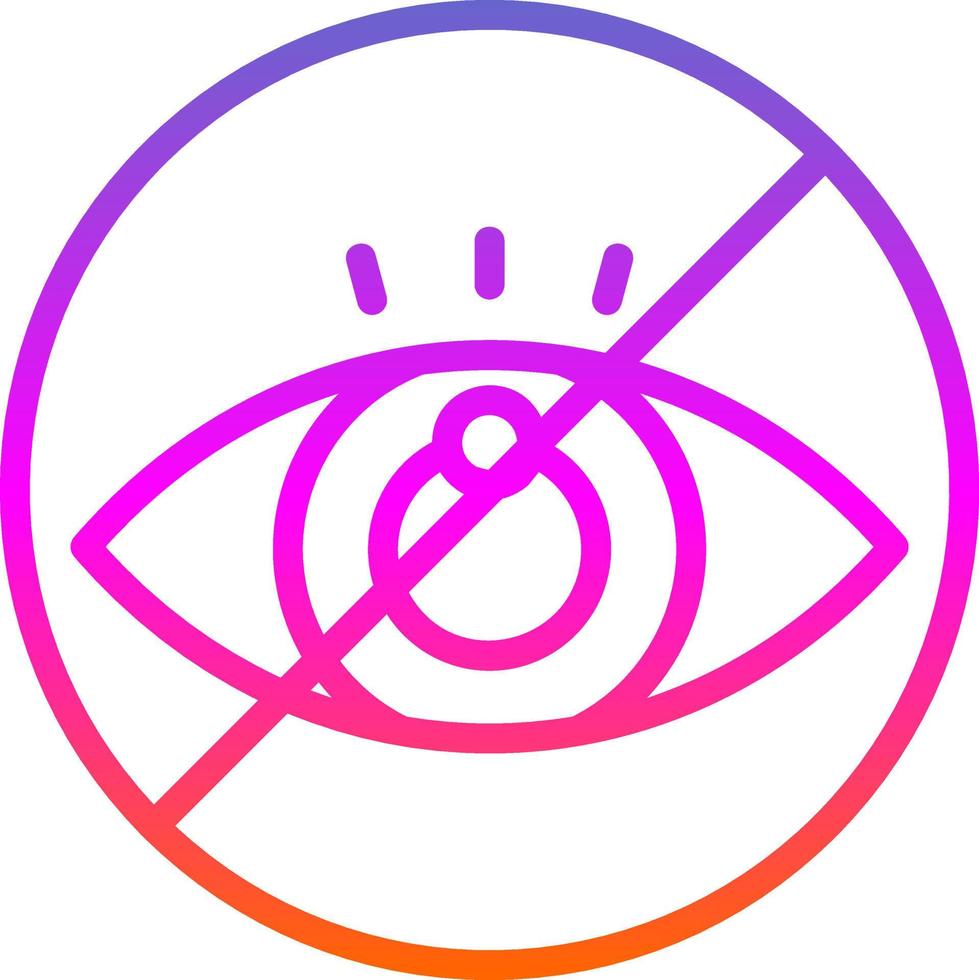 Blind Vector Icon Design