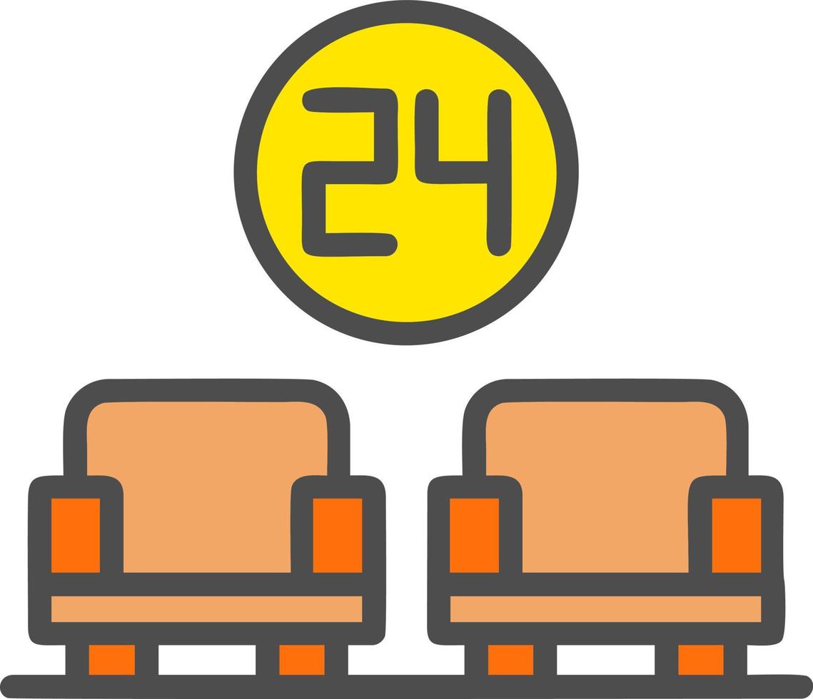 Waiting Room Vector Icon