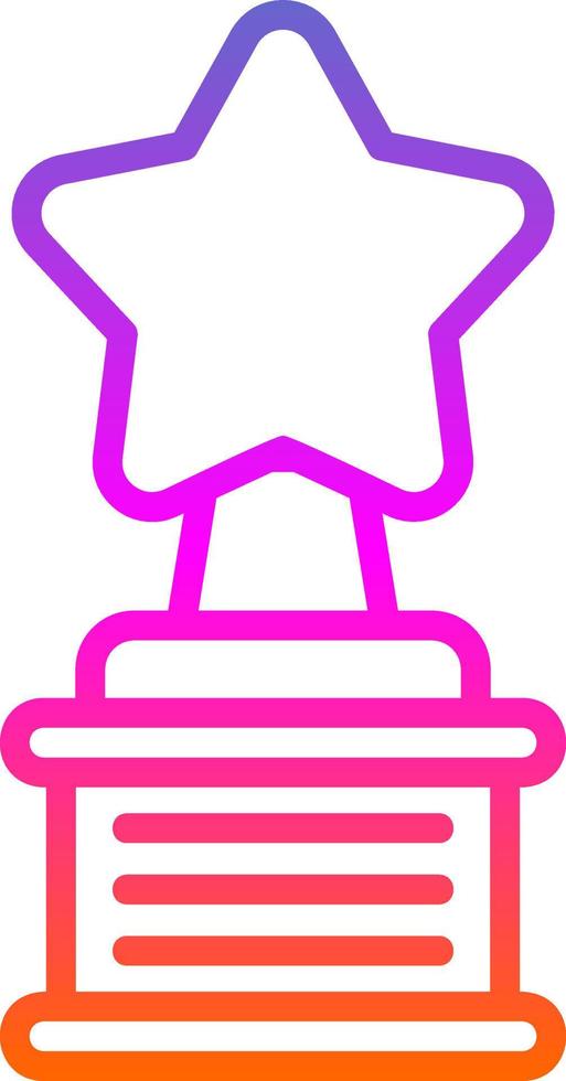 Award Vector Icon Design