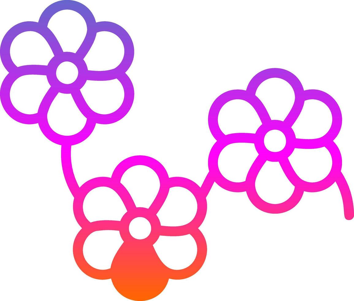 Flowers Vector Icon Design