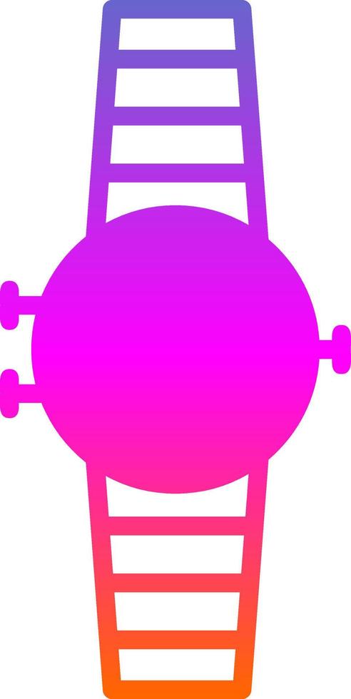 Wristwatch Vector Icon Design