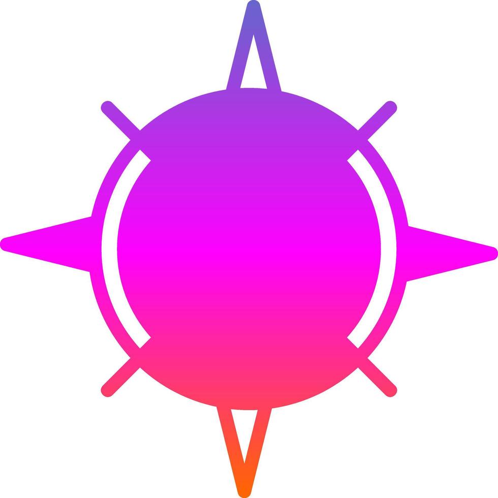 Compass Vector Icon Design