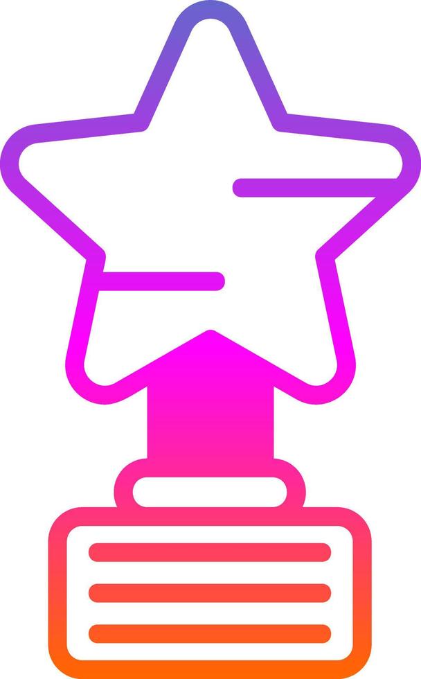 Award Vector Icon Design