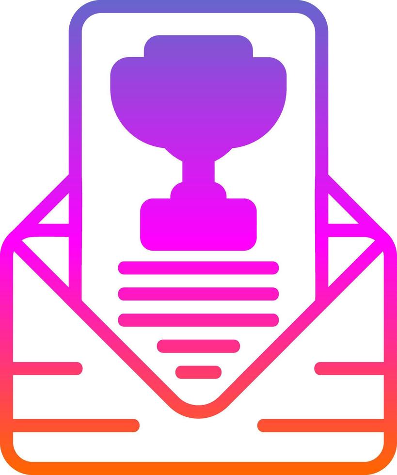 Nomination Vector Icon Design