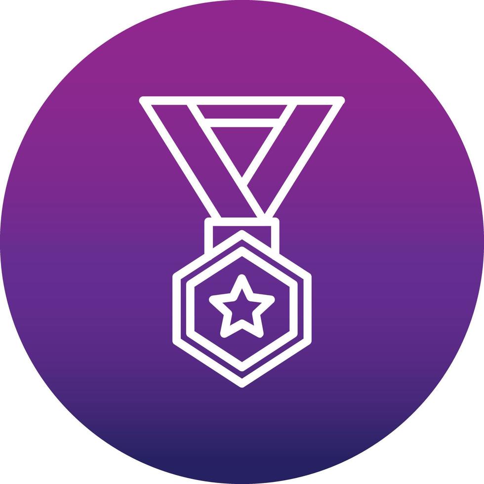 Medal  Vector Icon