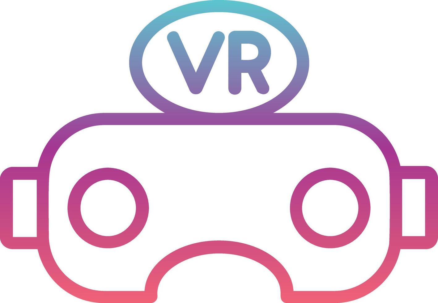 Virtual Reality Glasses Vector Icon