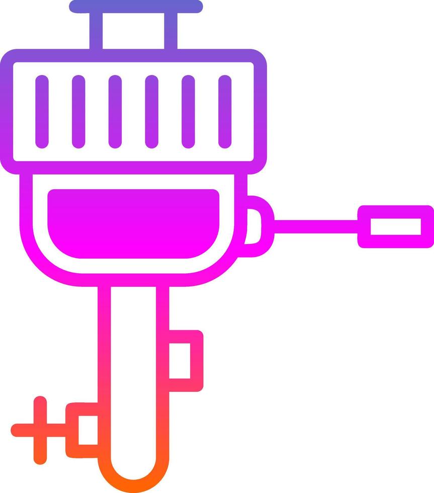Boat Engine Vector Icon Design