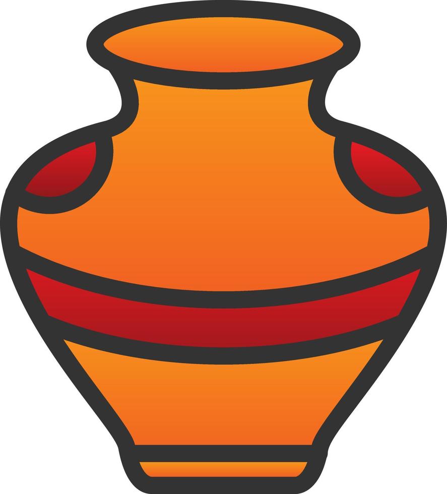 Pottery Vector Icon Design