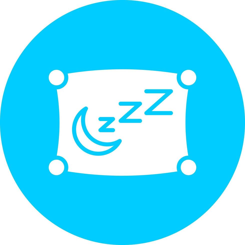 icono de vector de siesta