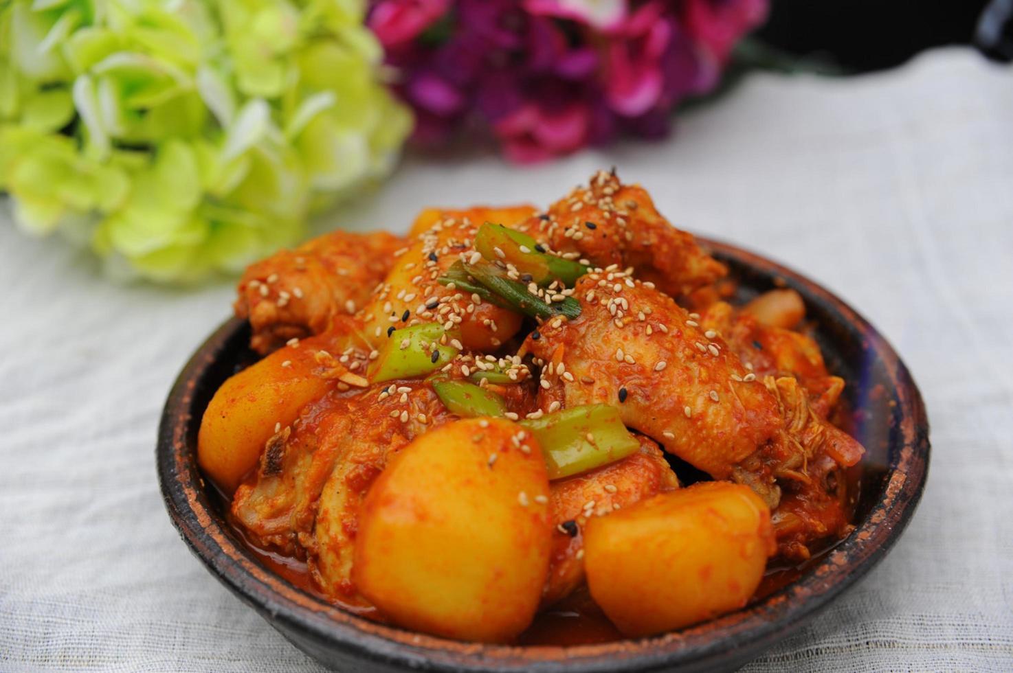 Chicken dishes spicy photo