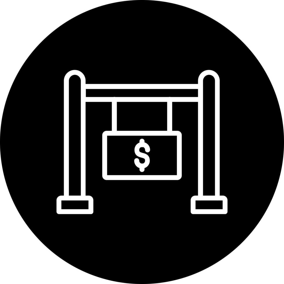 Signage Vector Icon