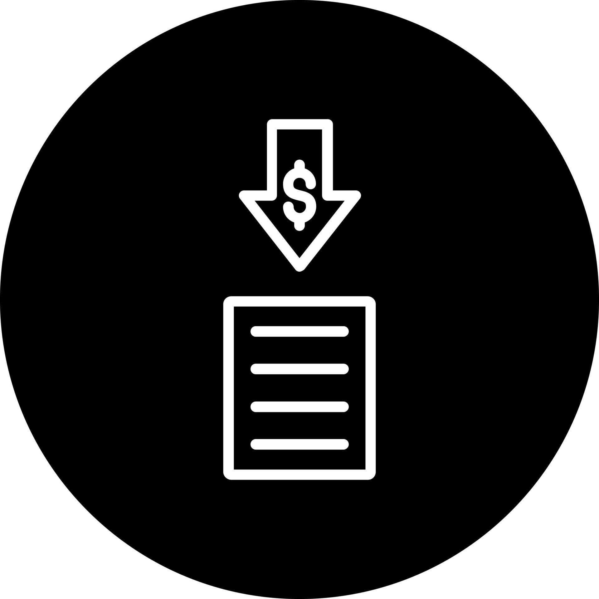 Price List Vector Icon 17016109 Vector Art At Vecteezy