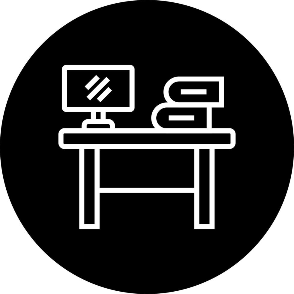 Office Table Vector Icon 17016115 Vector Art at Vecteezy