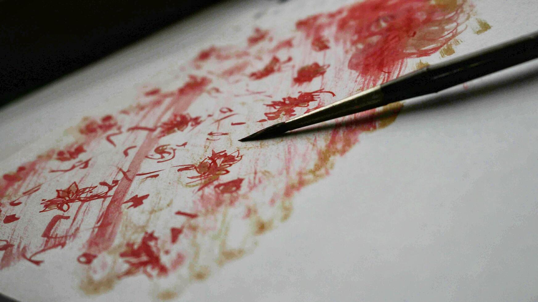 Closeup of A Painting Being Painted In Karachi Pakistan 2023 17016319