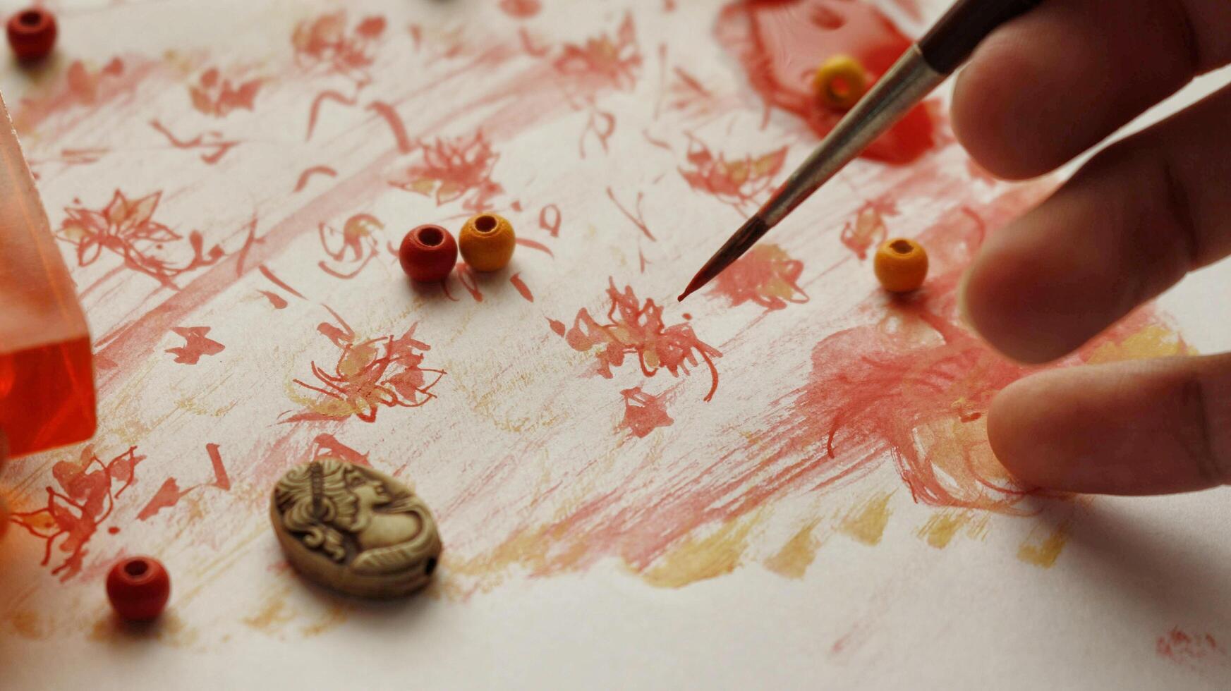 Closeup of A Painting Being Painted In Karachi Pakistan 2023 17016325