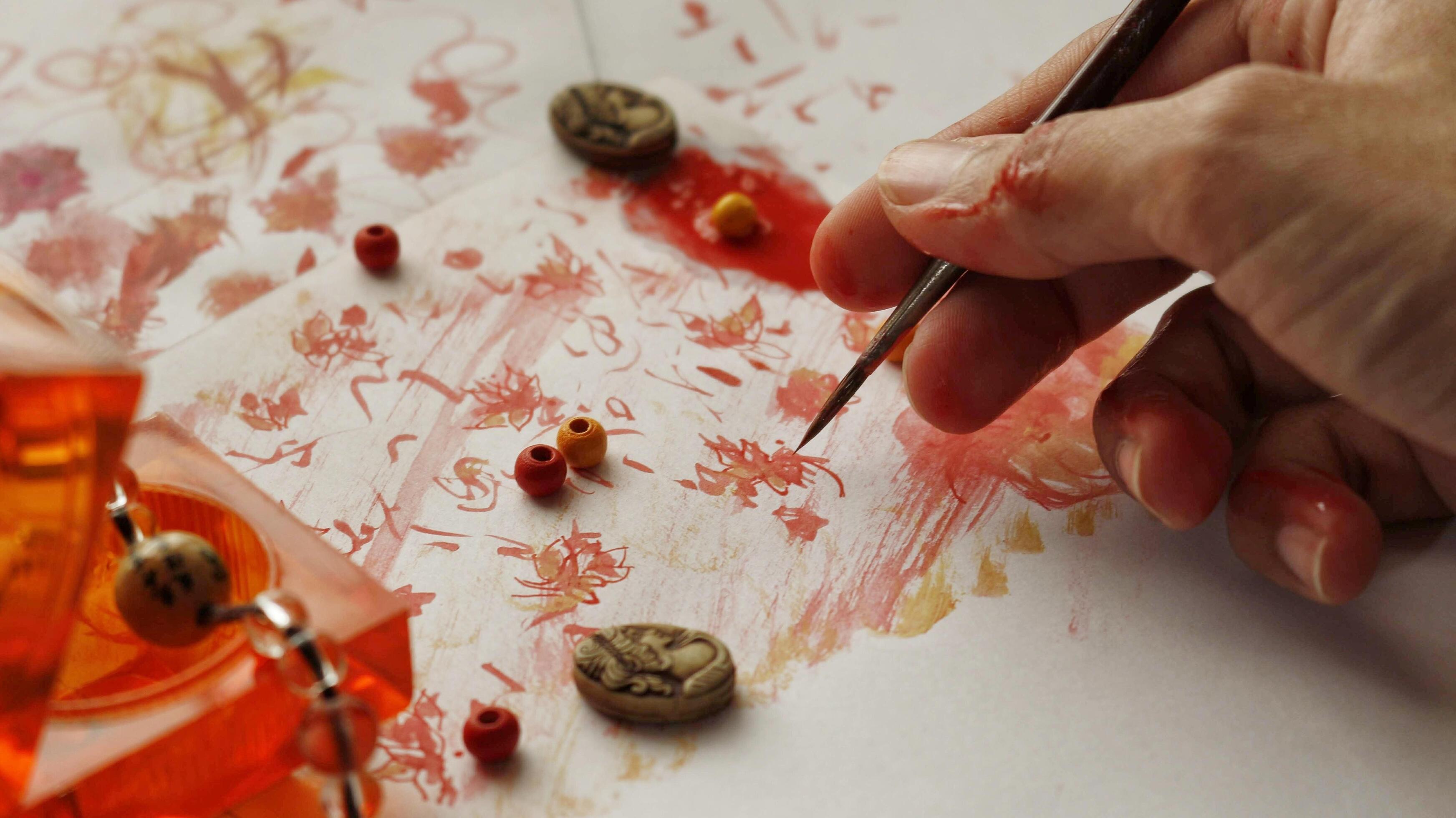 Closeup of A Painting Being Painted In Karachi Pakistan 2023 17016327